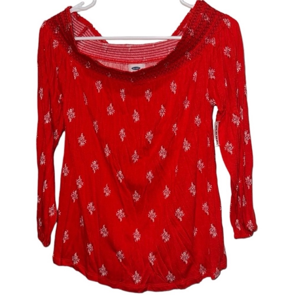 Old Navy Relaxed Off-the-Shoulder Swing Top for Women